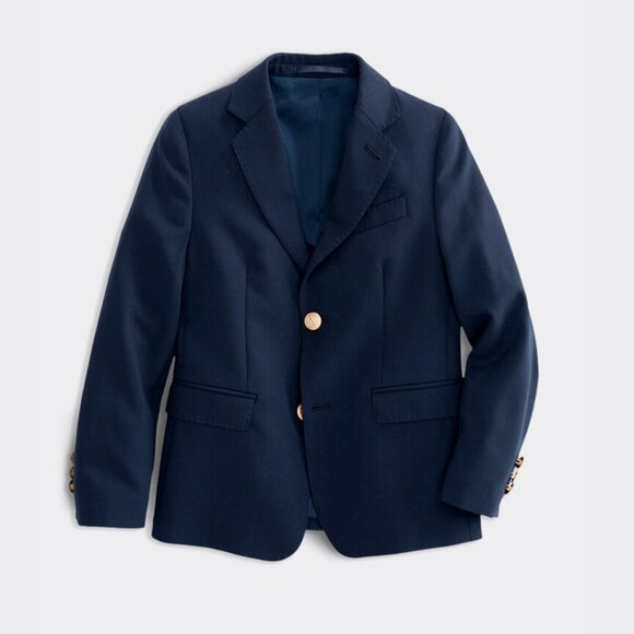 Vineyard Vines Kids' Boathouse Performance Wool Blazer - Picture 2 of 5